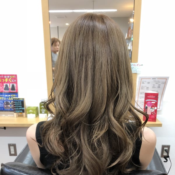 アッシュ×オーガニックカラー