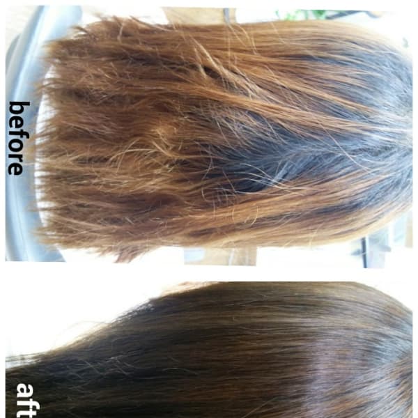 縮毛矯正&カラー&カット|美容室HONESTY