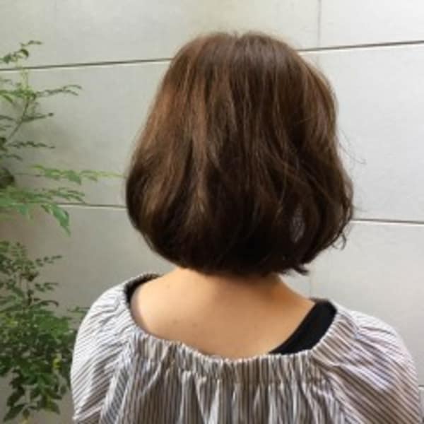 井田店長お勧め肩上ボブパーマスタイル|SAKURA Beauty village