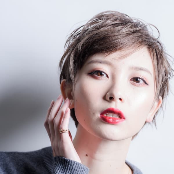 【mielhair新宿】透明感!!アッシュベージュ♪新宿