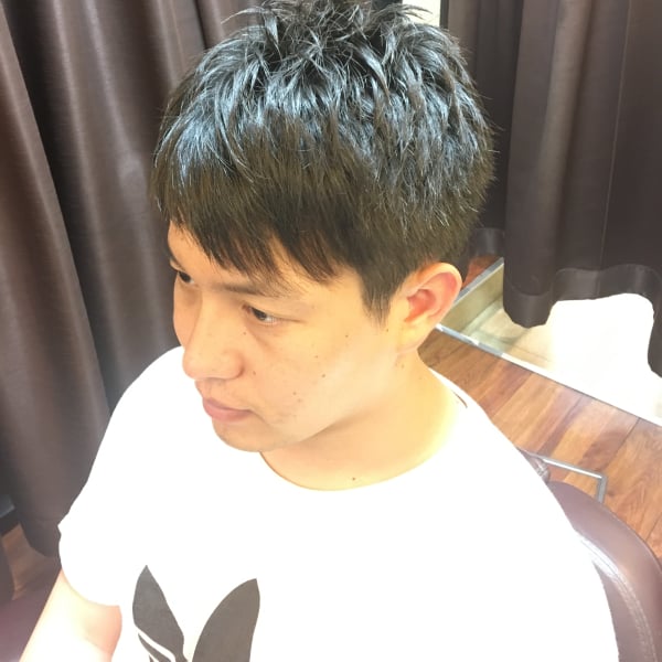 爽やかメンズショート