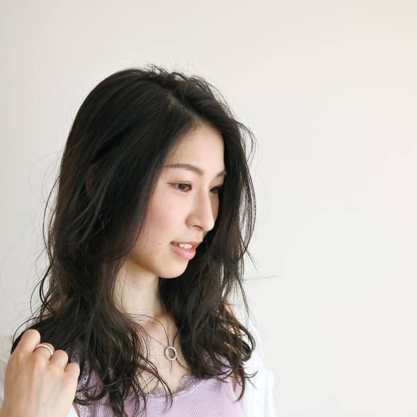 ふんわりブルージュレイヤーロング