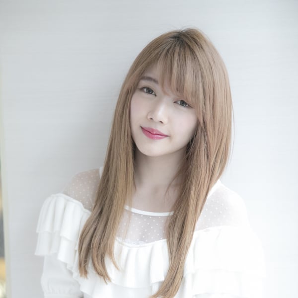 外国人風セクシーロング