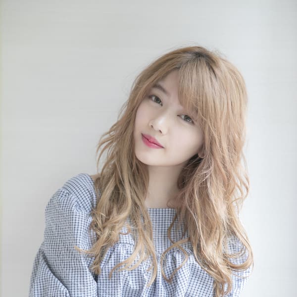 外国人風セクシーロング