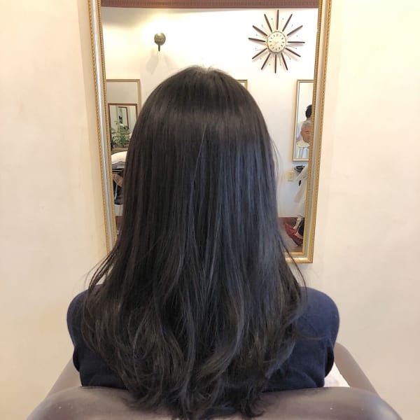 ツヤ見せロング