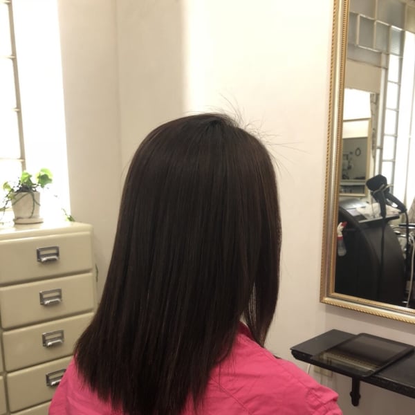 サラツヤストレート|髪質改善・縮毛矯正専門美容室Anagram二子新地店