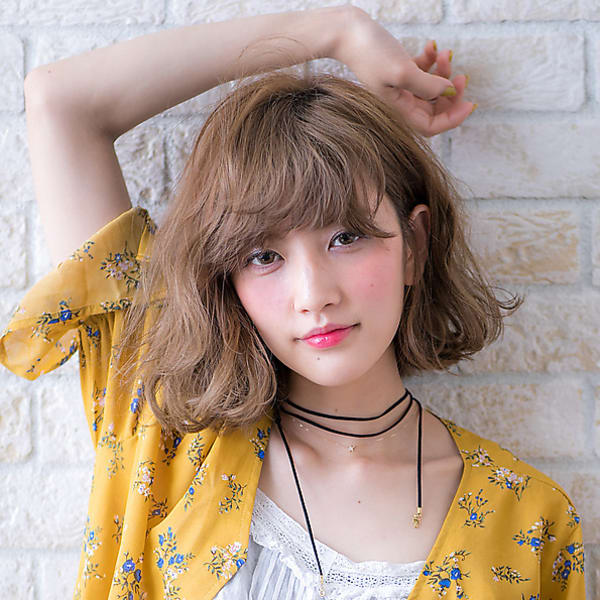 ニュアンスカール × エアリーボブ