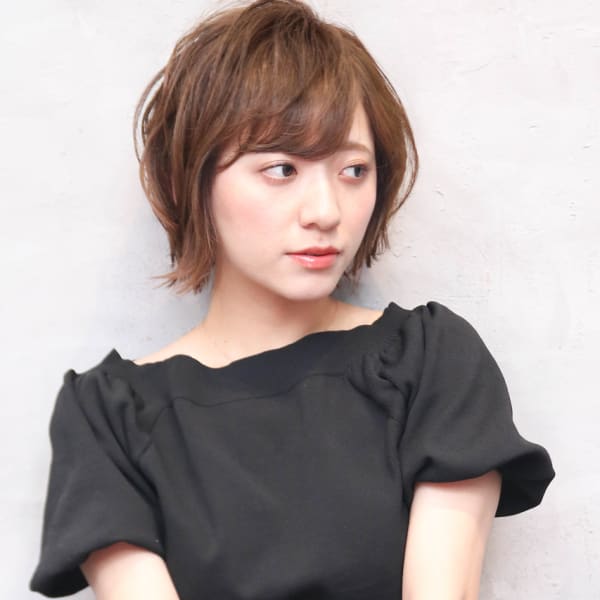 大人可愛いいマッシュボブ|CITRON blanc / CITRON hair