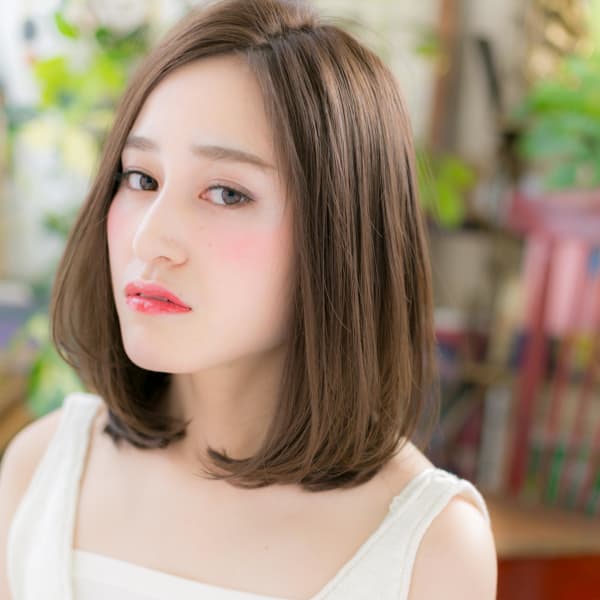 大人かわいい◎美人顔ハンサムワンカール