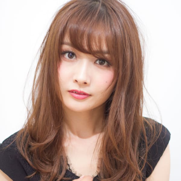 【添田】似合わせカットで小顔な前髪ヴェールウェーブワンカール
