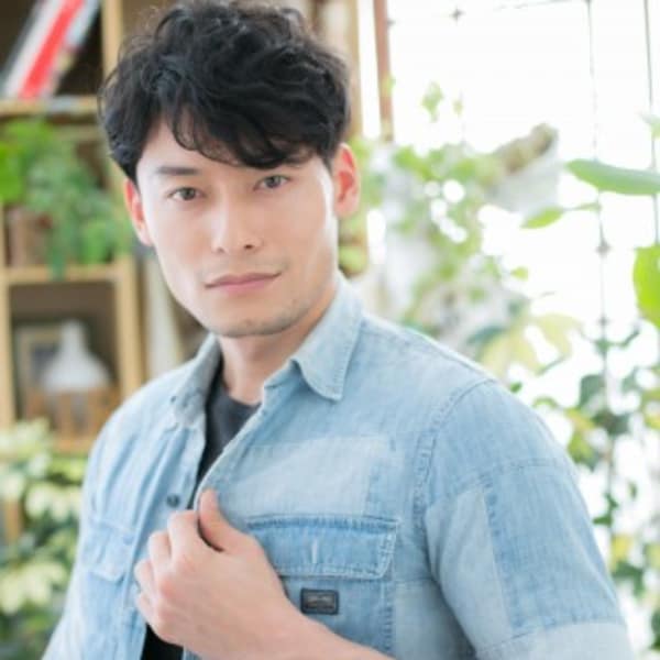 ニュアンスパーマのモテ髪ツーブロック