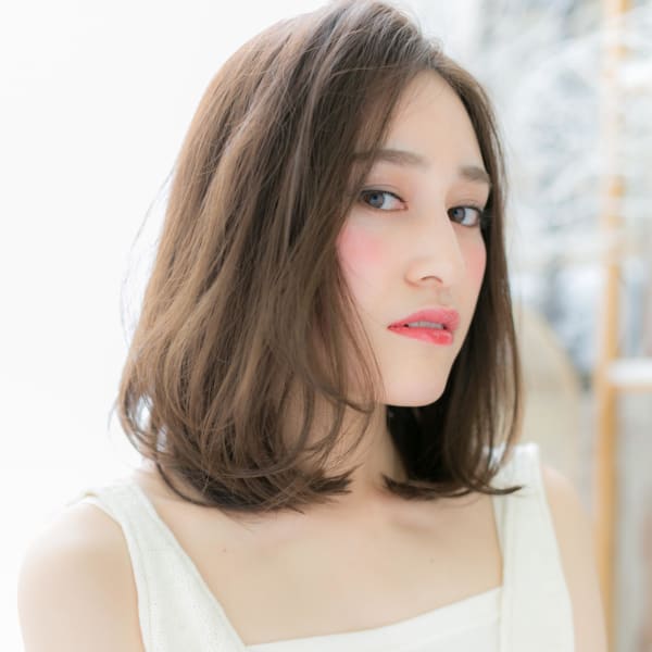 大人かわいい◎美人顔ハンサムワンカール