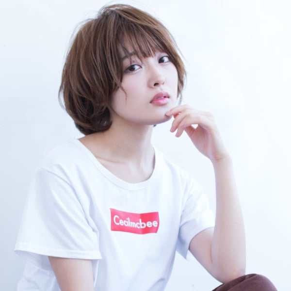 ショート&簡単スタイリングデジタルパーマ AKI-355