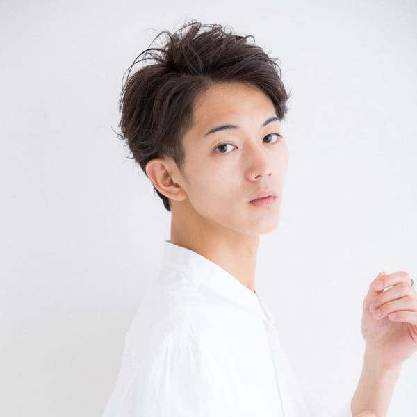メンズのオススメ順 代 パーマ ビジネスの髪型 ヘアスタイル 楽天ビューティ