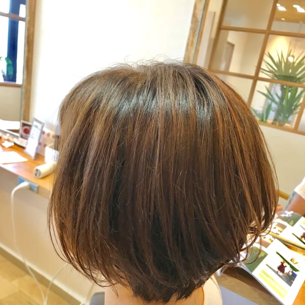 ワックスで簡単スタイリングショートボブ|chill hair