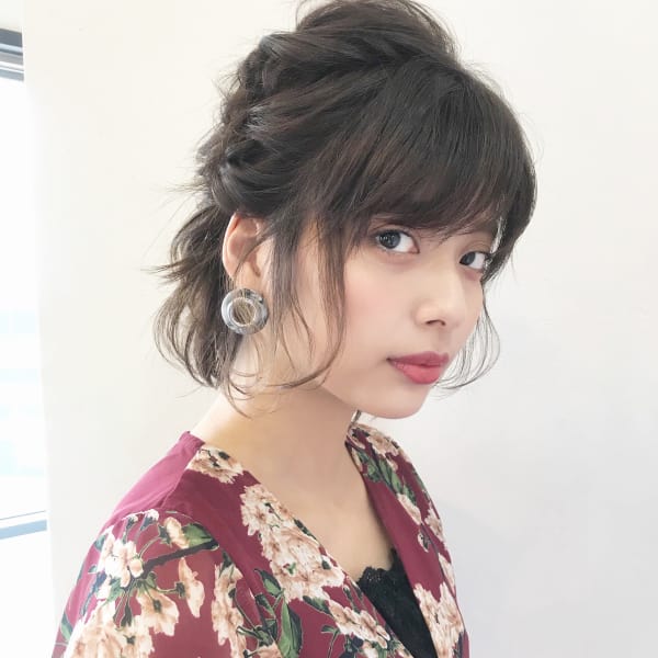 ボブでも簡単アレンジ*【k125】