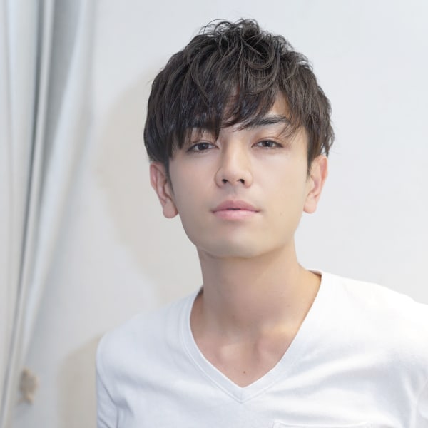 ☆Inity☆くせ毛風パーマの大人マッシュスタイル