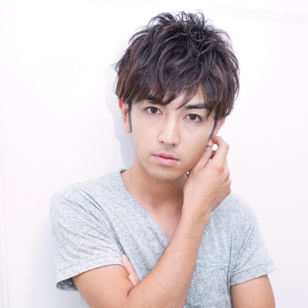 ☆Inity☆くせ毛風パーマ☆マッシュ