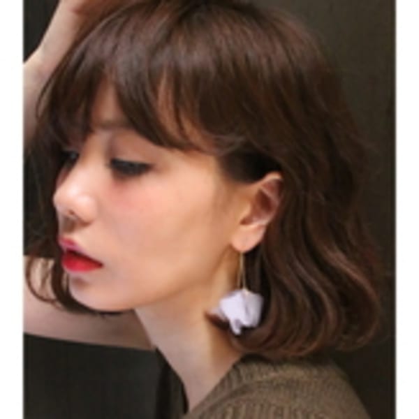 ☆ShellBear 銀座店☆ラフだけど可愛い耳かけボブスタ|Shell Bear 銀座店 髪質改善・トリートメント・ヘッドスパ 【シェルベアー】