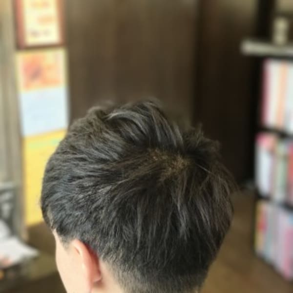 メンズ　矯正ショート