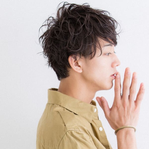 【Euphoria】無造作マッシュパーマ