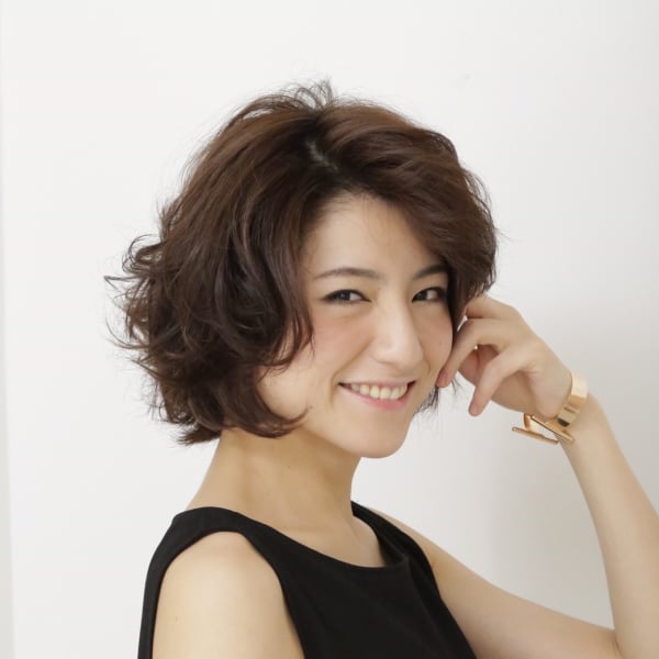 大人なショートボブスタイル|Salon de Couturier 中目黒