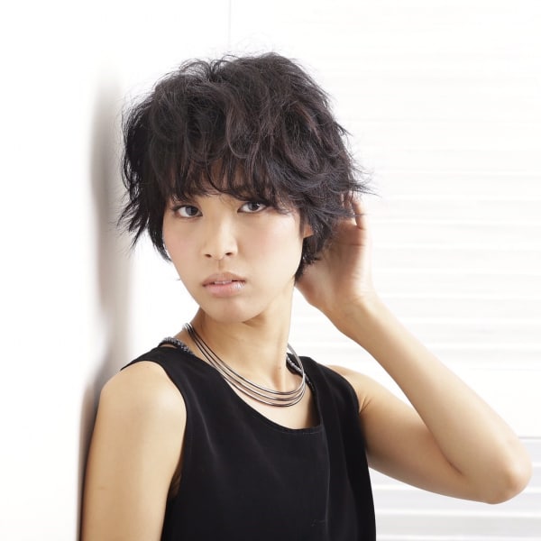 （クチュリエ）ショートボブスタイル|Salon de Couturier 中目黒
