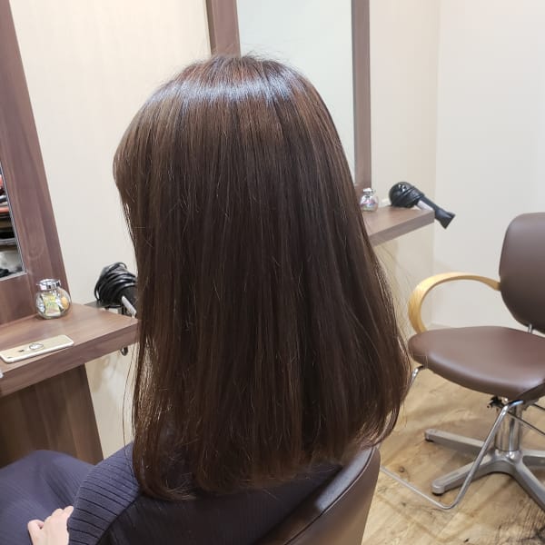 つやつやボブ【センシュアルアイシーパープル】|Hair Liberte