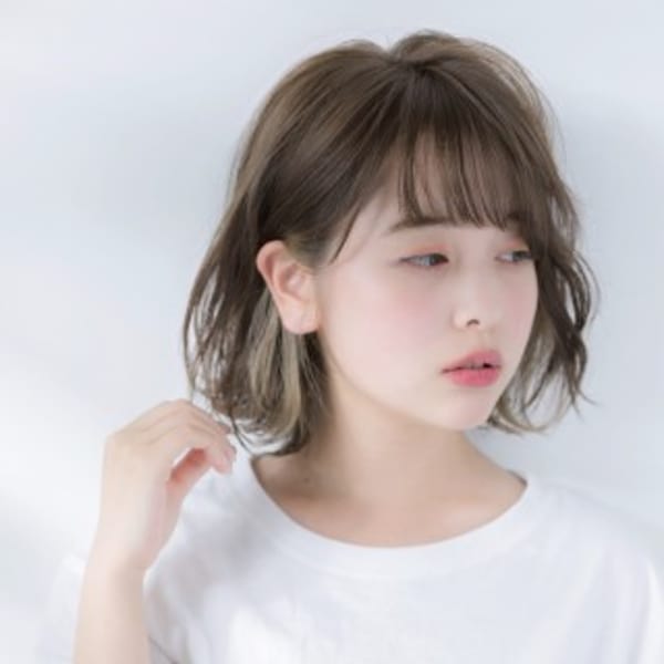 【Euphoria】インナーカラー×シナモングレージュ/池袋