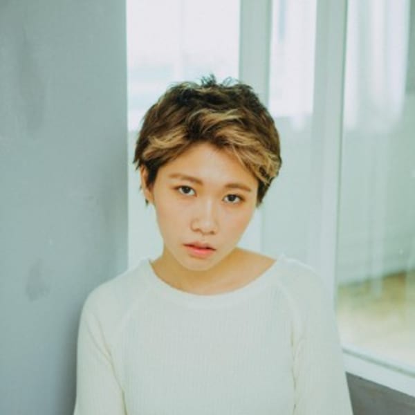 個性派レイヤーショート