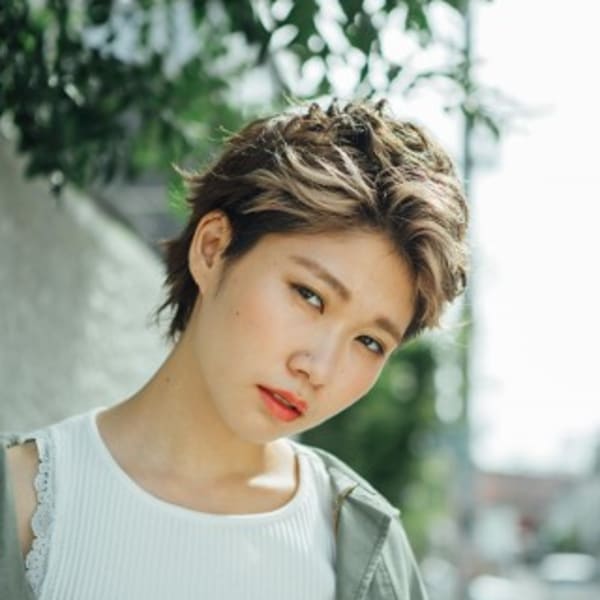 外国人風ベリーショート