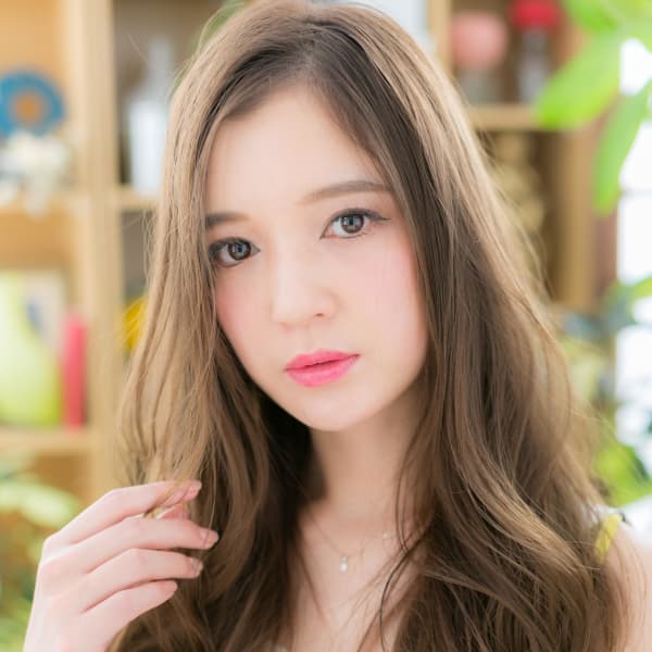 アシンメトリー…くせ毛風色っぽロング