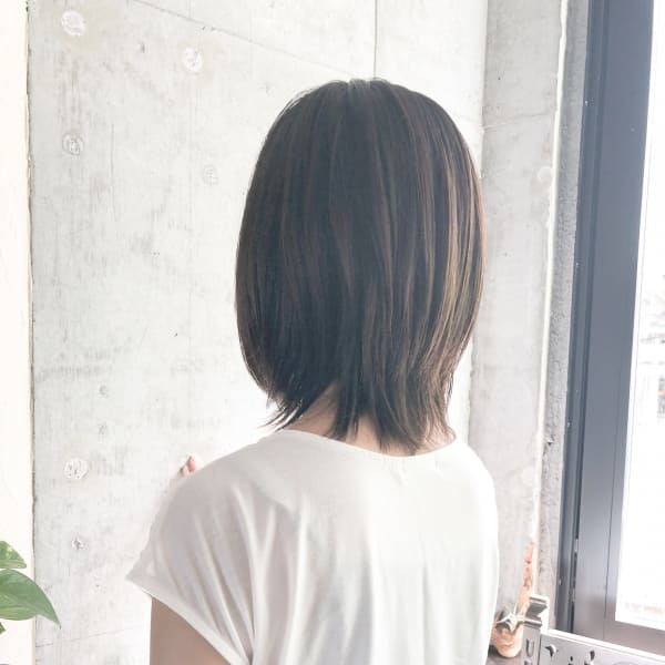 くびれのあるロブ
