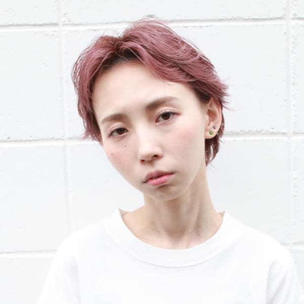 センターパート大人ショート|京都市・河原町・四条烏丸の美容院『geek hair』