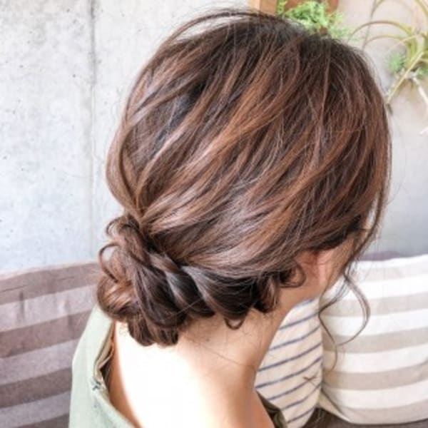 シンプルに柔らかくみえるパーティアップ