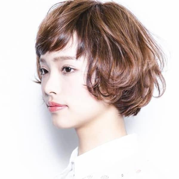 マッシュショート、パーマスタイル