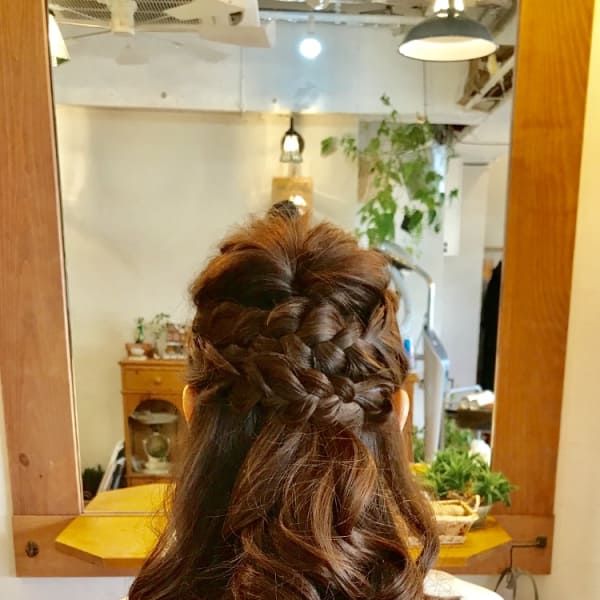 【結婚式やちょっとしたお呼ばれに】へアセット|VOLANTE