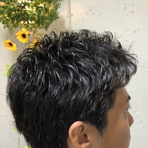 メンズショートレイヤー