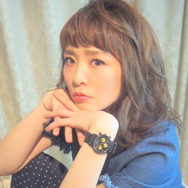 外はね重めレイヤー|Hair  design Aonoa