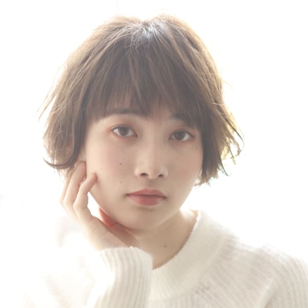 〔自由が丘ＡＵＱＷＡ〕大人かわいいショート×パーマ|AUQWA