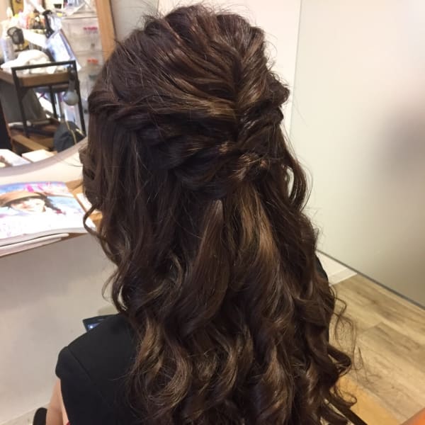 お呼ばれアレンジスタイル