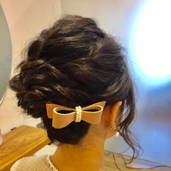 お呼ばれアレンジスタイル