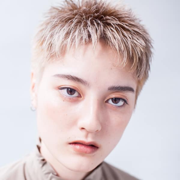 シアーベージュ ベリーショート