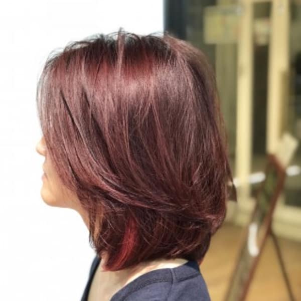 モーブピンクスタイル