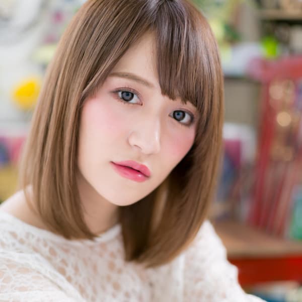 大人かわいい♪ツヤストレートで天使の輪♪