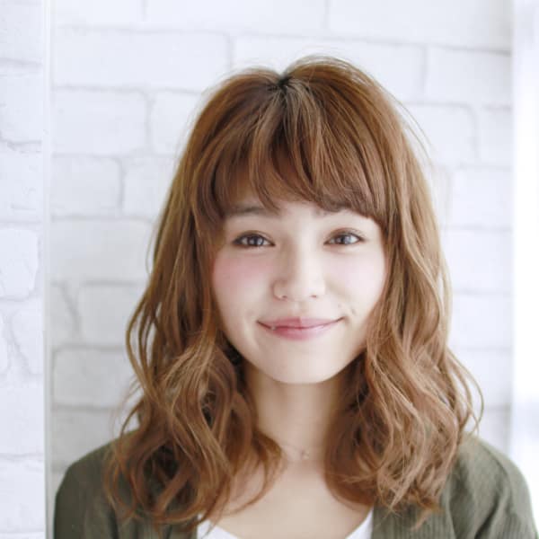 【オススメ順】40代/パーマ/セミロングの髪型・ヘアスタイル 楽天ビューティ