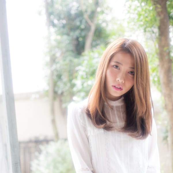 【好感度MAX♪】ナチュラルストレート☆|hair&resort plaatje 古淵店