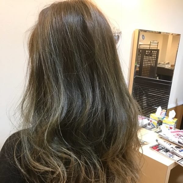 ロングレイヤー＋ハイライトグラデーションカラー|MILK 北千住