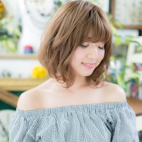 ゆるふわ♪くせ毛風ナチュラルカール