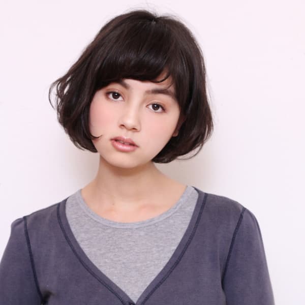 【JUMPUSH 平尾　美容院】ヌーディボブ|JUMPUSH